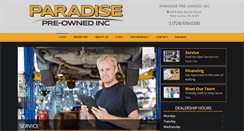 Desktop Screenshot of paradisepreowned.net