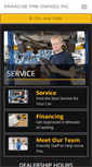 Mobile Screenshot of paradisepreowned.net
